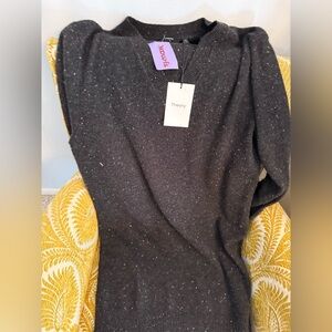 Theory Donegal Wool/Cashmere Granite Dress